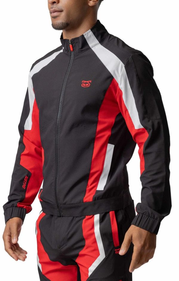 NASTY PIG FULL THROTTLE JACKET BLACK/RED/WHITE