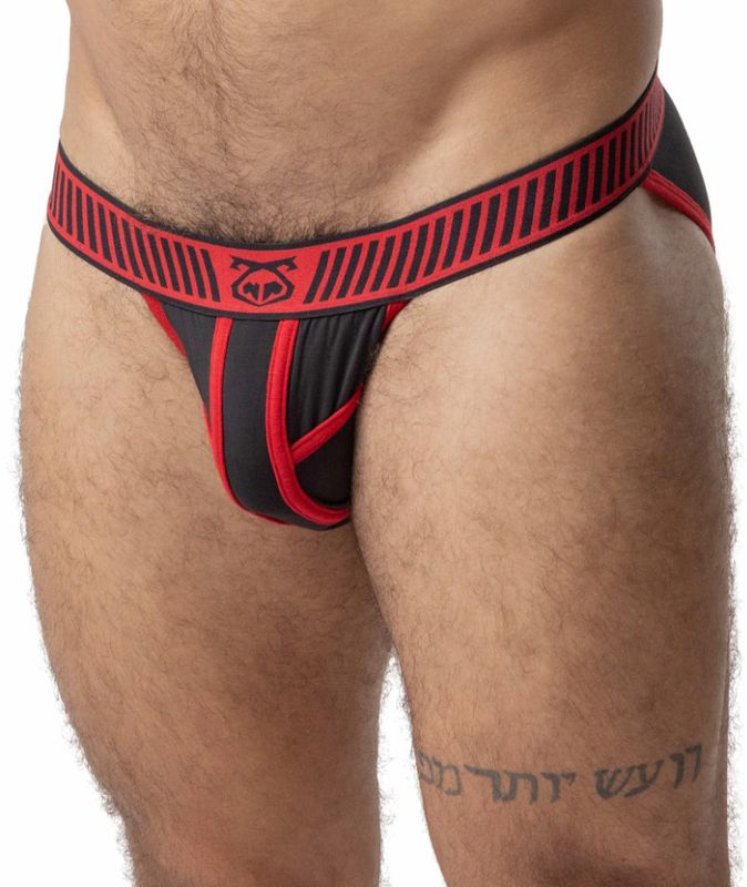 NASTY PIG FULL THROTTLE SPORT BRIEF BLACK & RED