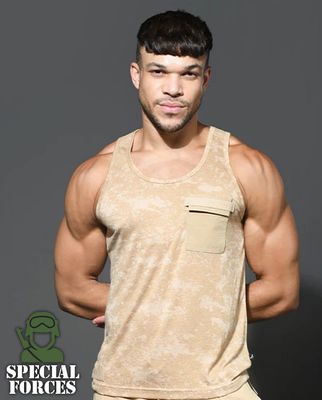 ANDREW CHRISTIAN SPECIAL FORCES CAPSULE POCKET TANK ANDREW CHRISTIAN SPECIAL FORCES CAPSULE POCKET TANK
