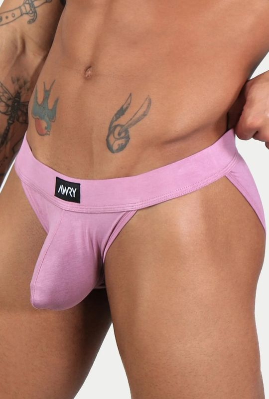 AWRY SHOWCASE TANGA BRIEFS PALE PINK AWRY SHOWCASE TANGA BRIEFS PALE PINK