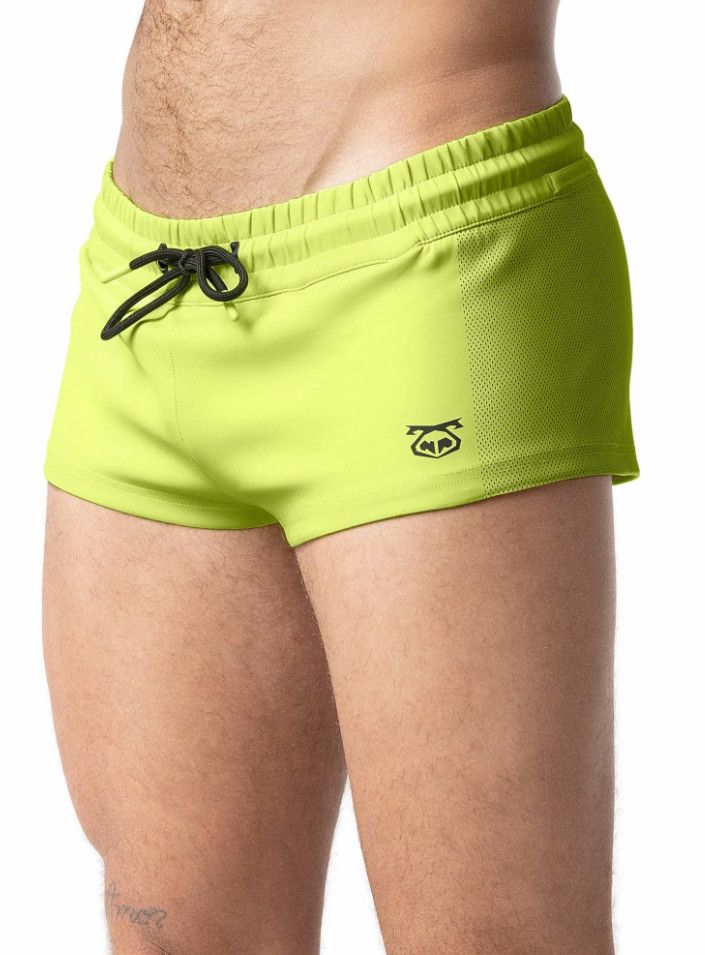 NASTY PIG ACID MICRO TRUNK SHORT ACID LIME, Size: SMALL