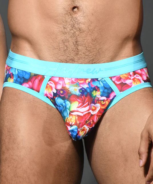 ANDREW CHRISTIAN BOTANICAL ECO RAINFOREST BRIEF WITH ALMOST NAKED, Size: SMALL