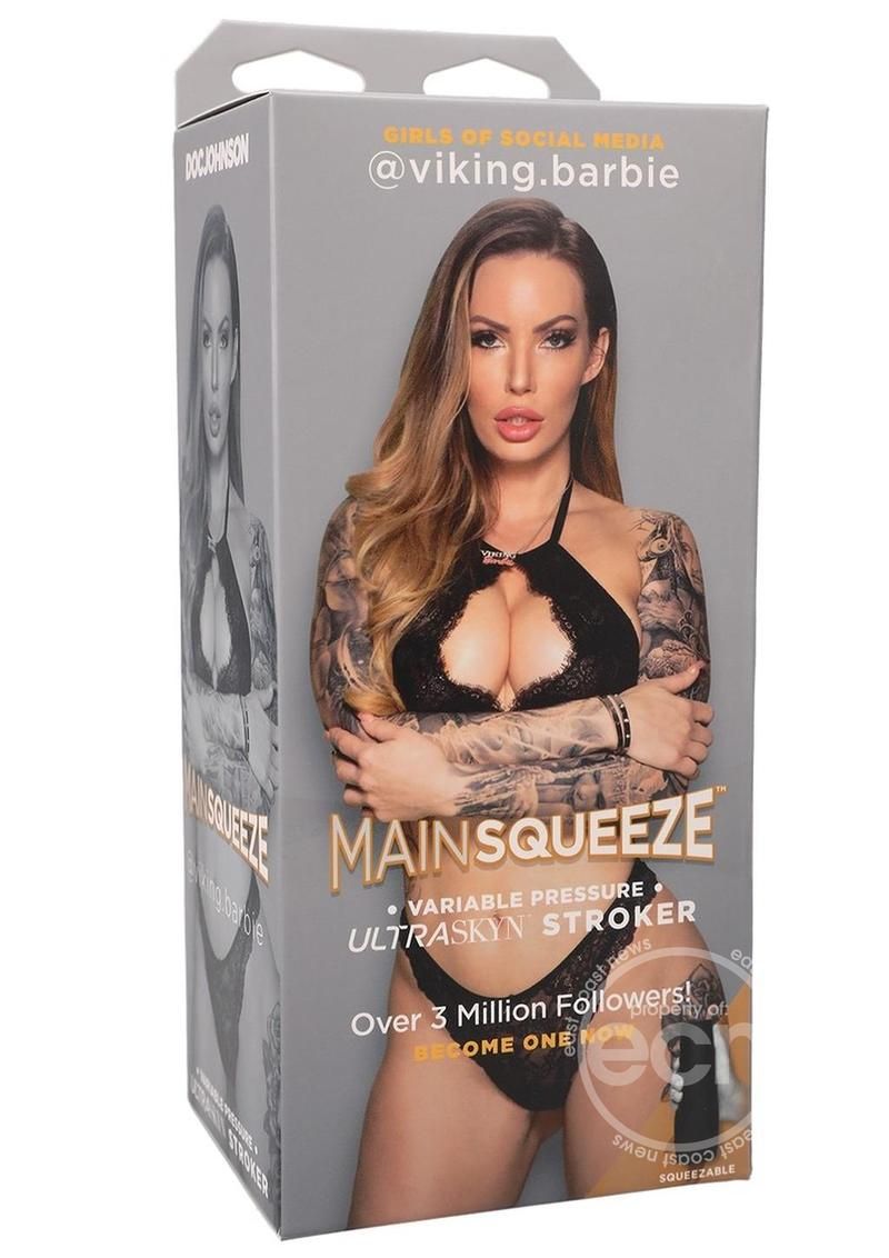 MAIN SQUEEZE VIKING BARBIE ULTRASKYN MASTURBATOR