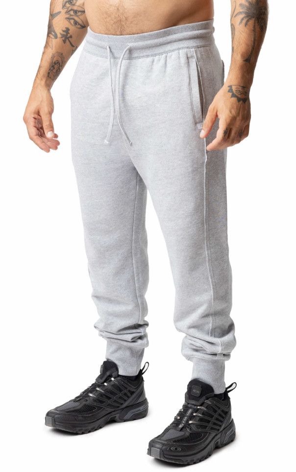 NASTY PIG ATHLETIC CLUB SWEATPANTS HEATHER GREY, Size: SMALL