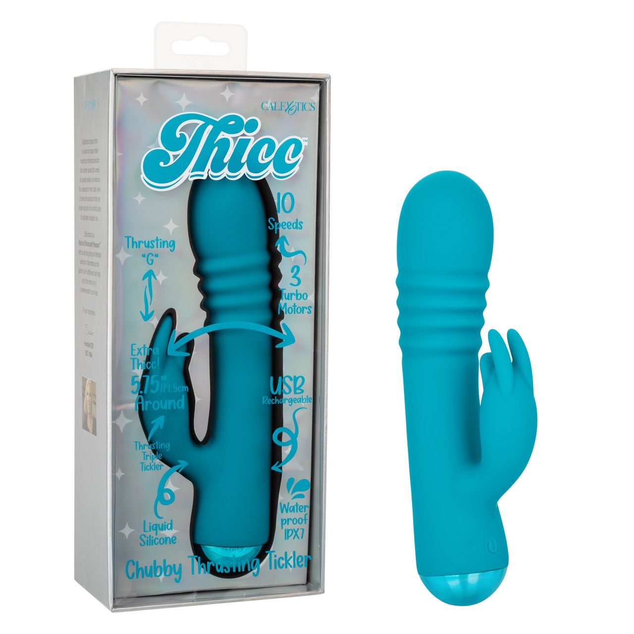 THICC CHUBBY THRUSTING TICKLER BLUE