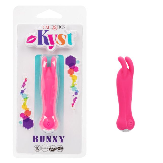 KYST BUNNY RECHARGEABLE SILICONE BULLET PINK