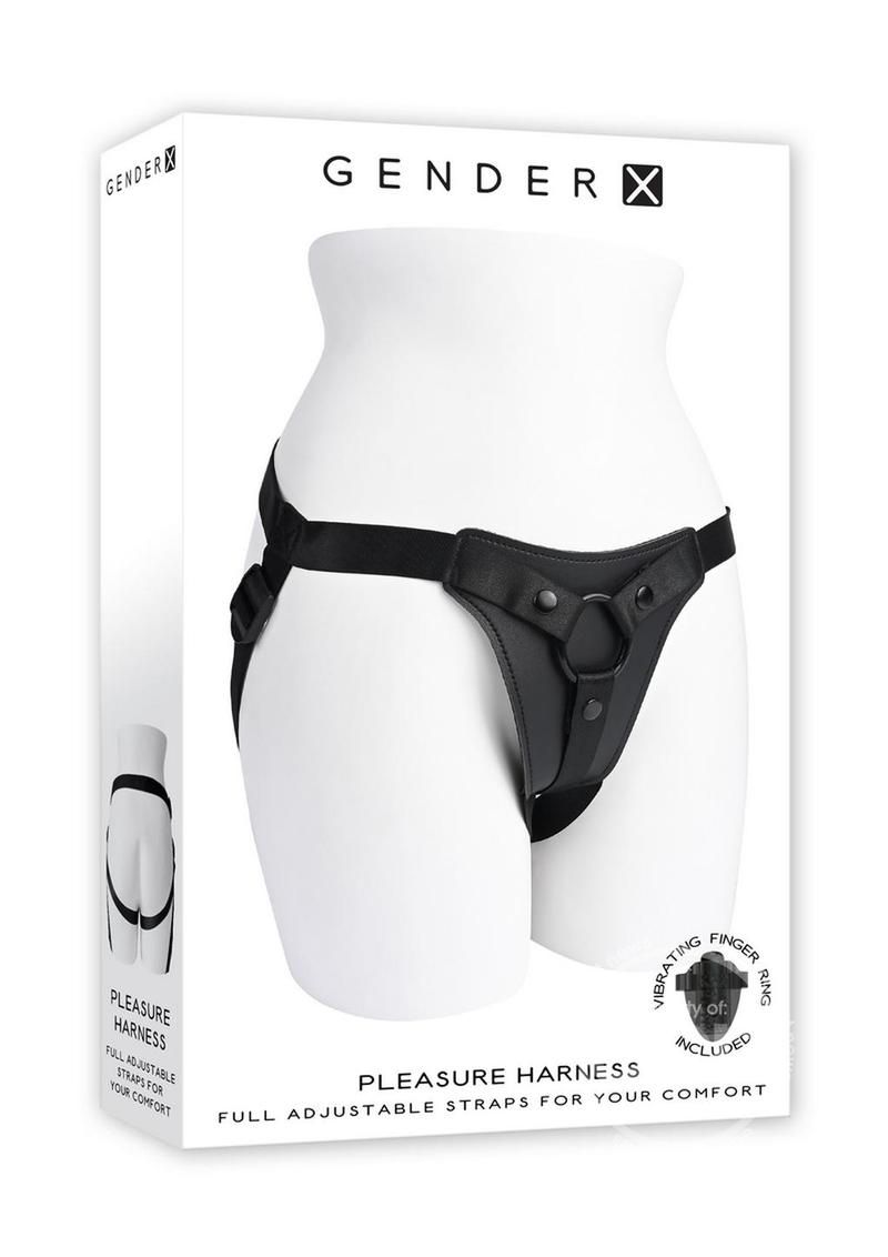 GENDER X PLEASURE HARNESS BLACK