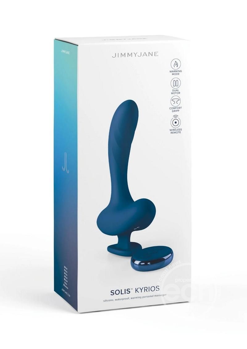 JIMMY JANE SOLIS KYRIOS  RECHARGEABLE SILICONE PROSTATE MASSAGER