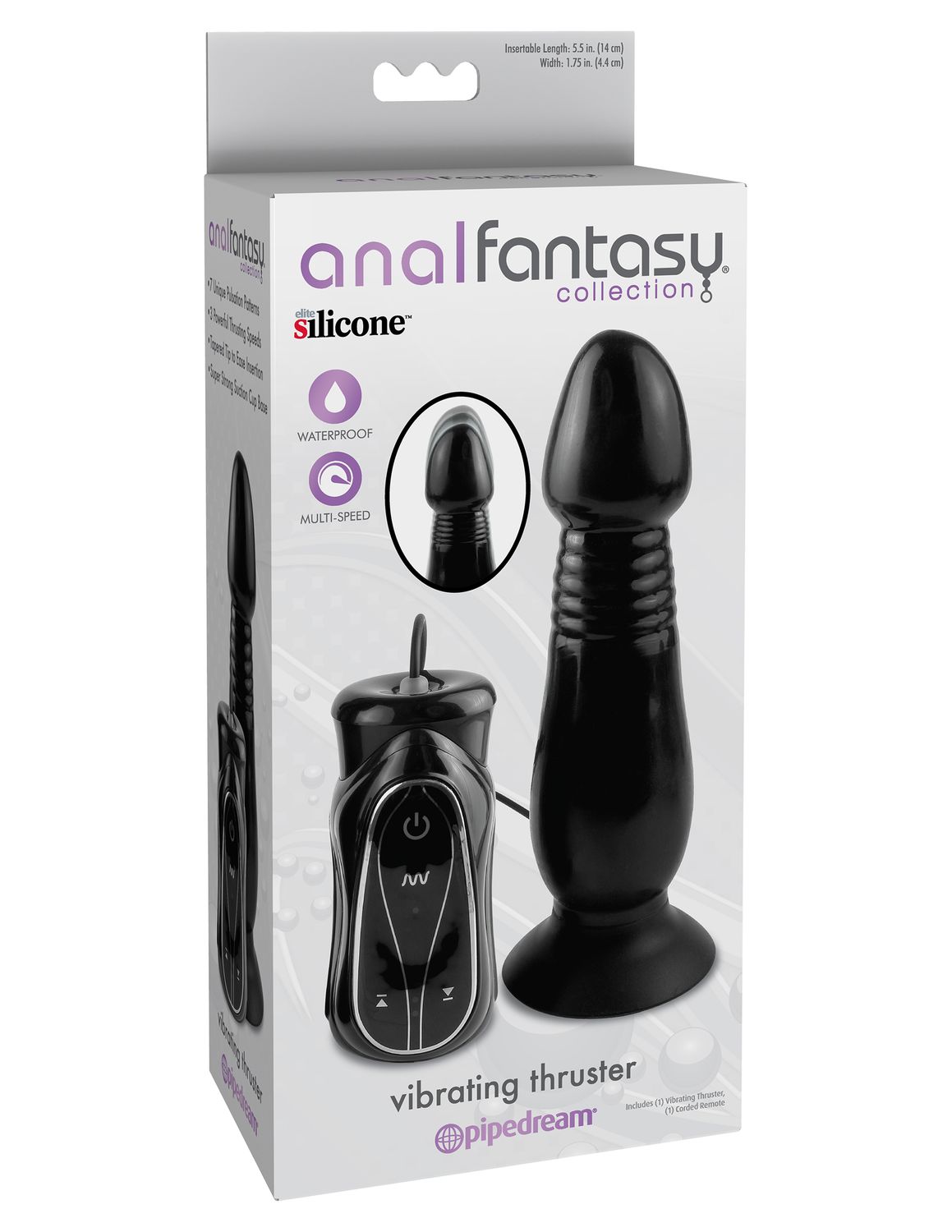 ANAL FANTASY COLLECTION VIBRATING THRUSTER PROBE