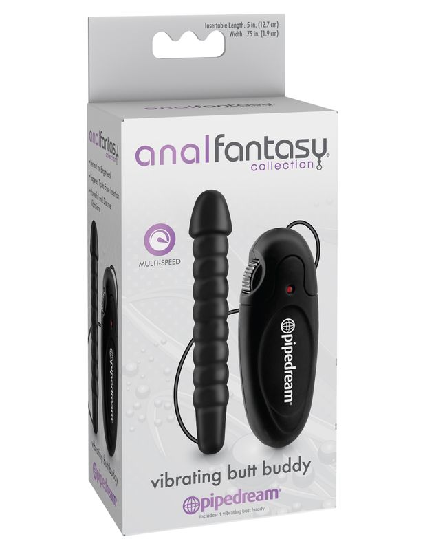ANAL FANTASY COLLECTION VIBRATING BUTT BUDDY 5"