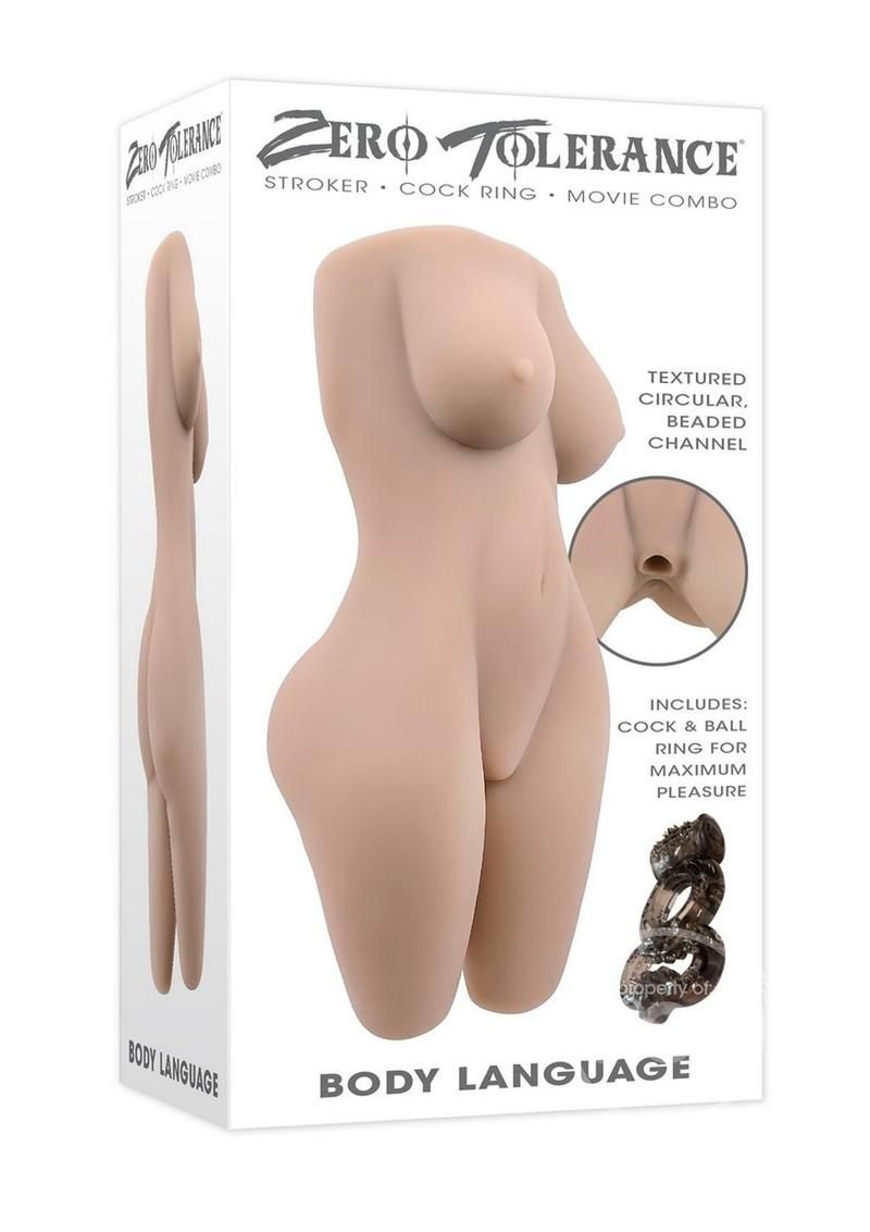 ZERO TOLERANCE BODY LANGUAGE STROKER