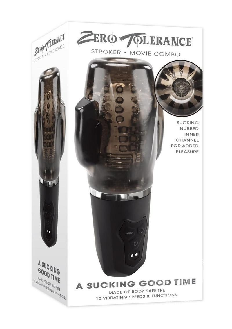 ZERO TOLERANCE A SUCKING GOOD TIME RECHARGEABLE SMOKE MASTURBATOR