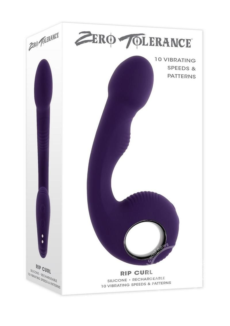 ZERO TOLERANCE RIP CURL RECHARGEABLE SILICONE PROSTATE VIBRATOR
