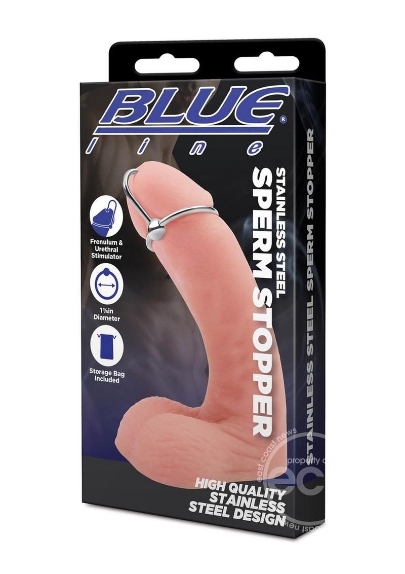 BLUELINE STAINLESS STEEL SPERM STOPPER 33MM