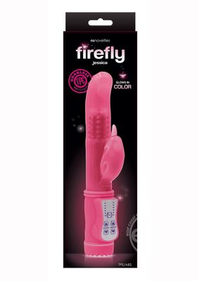 FIREFLY JESSICA GLOW IN THE DARK THRUSTING & ROTATING RABBIT PINK FIREFLY JESSICA GLOW IN THE DARK THRUSTING & ROTATING RABBIT PINK