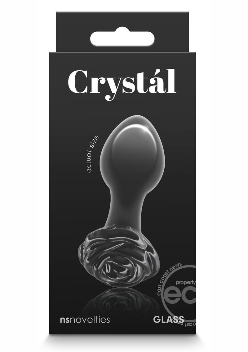 CRYSTAL PREMIUM GLASS ROSE PROBE, Color: BLACK