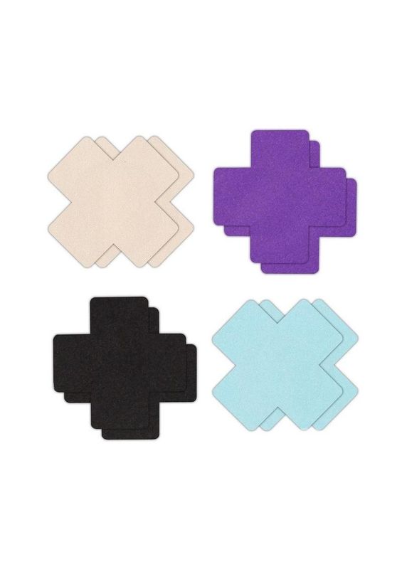 PRETTY PASTIES CROSS MULTICOLOR 4 PACK