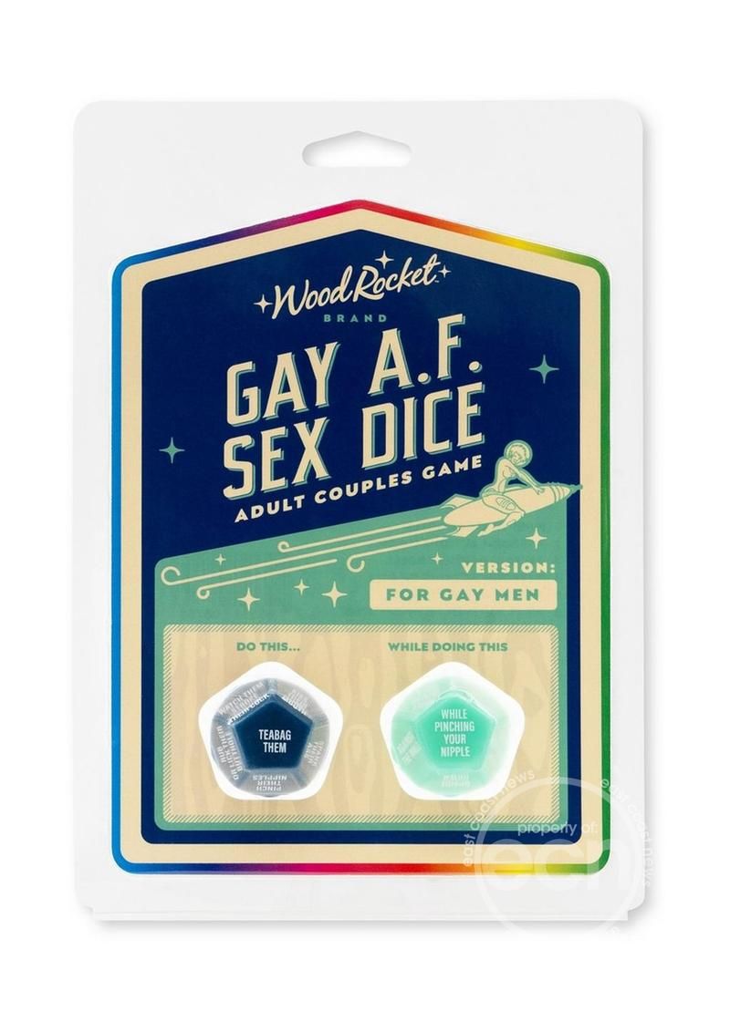 GAY AF SEX DICE FOR GAY MEN