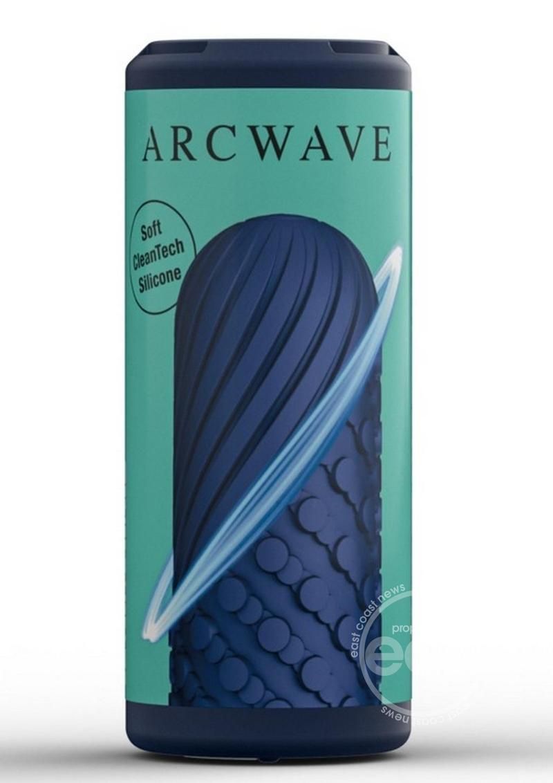 ARCHWAVE GHOST SILICONE POCKET STROKER, Color: BLUE