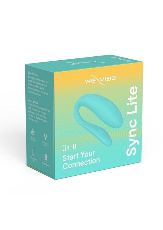 WE VIBE SYNC LITE AQUA APP CONTROL COUPLES VIBRATOR
