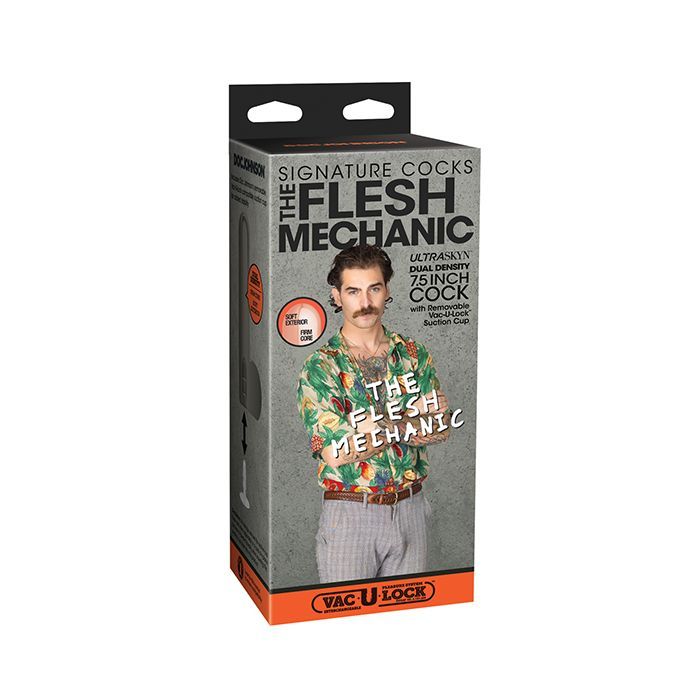 SIGNATURE COCKS THE FLESH MECHANIC ULTRASKYN DILDO 7.5"