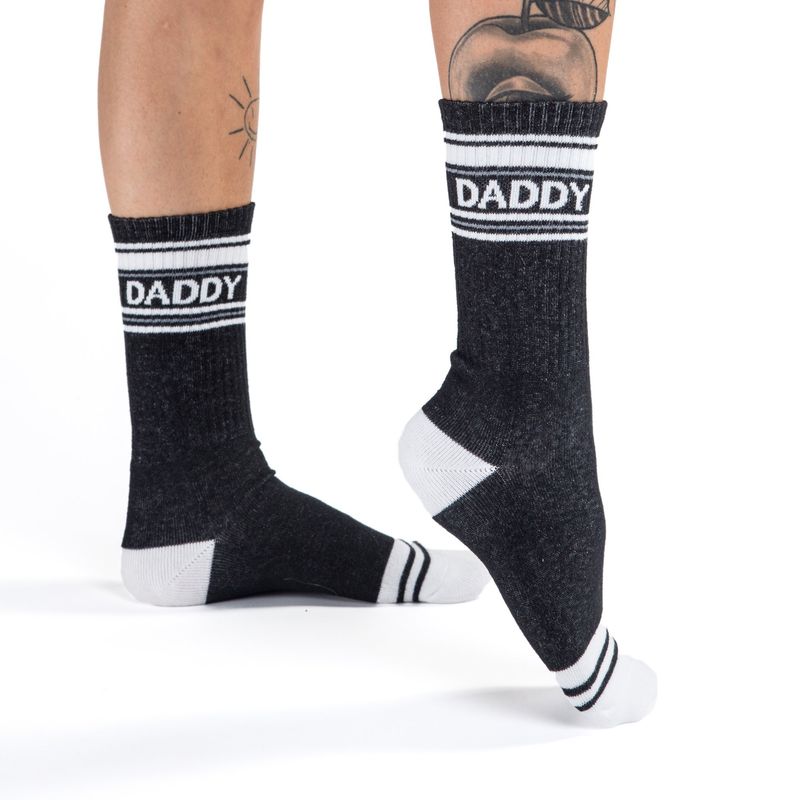 GUMBALL POODLE DADDY RIBBED GYM SOCKS