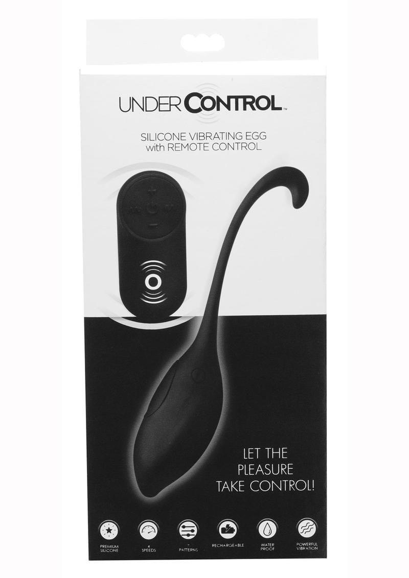 UNDER CONTROL SILICONE VIBRATING EGG