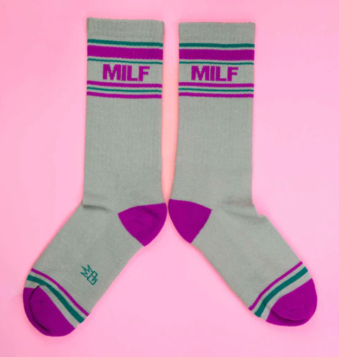 GUMBALL POODLE MILF GYM SOCKS