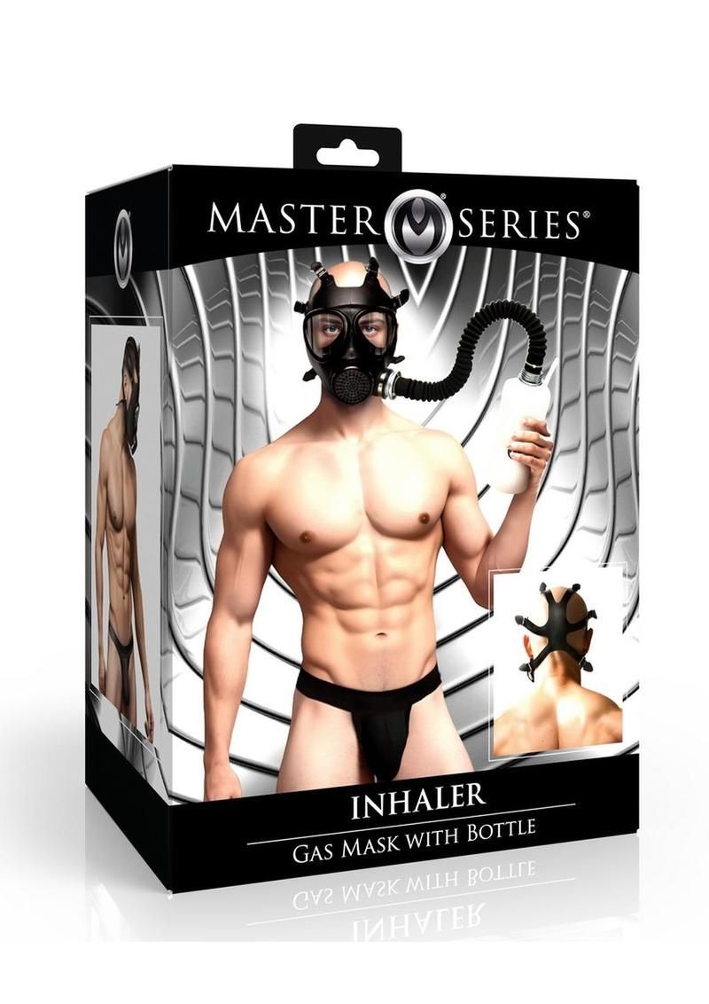 MASTER SERIES INHALER GAS MASK WITH BOTTLE