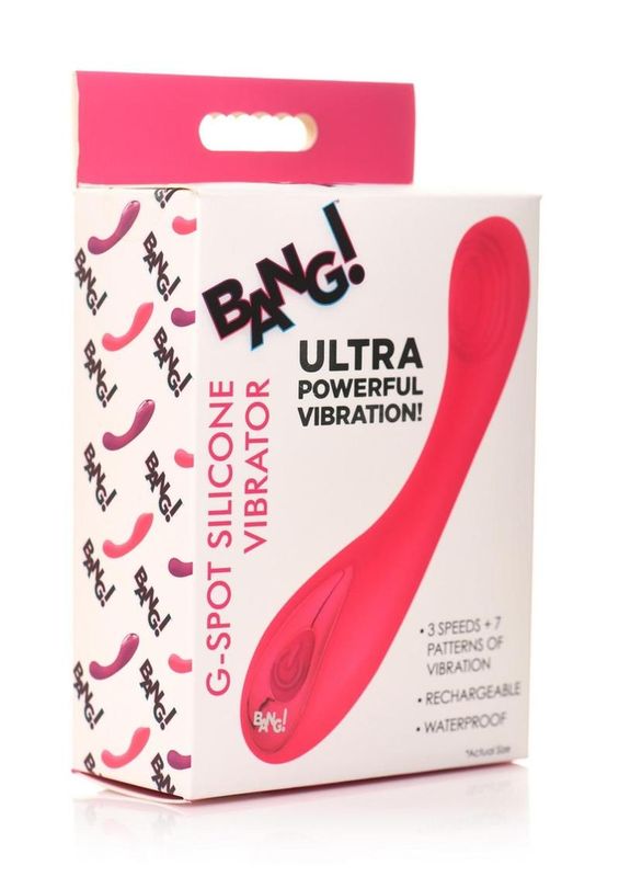 BANG! G-SPOT RECHARGEABLE SILICONE VIBRATOR