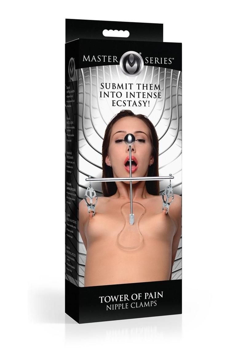 MASTER SERIES TOWER OF PAIN NIPPLE CLAMPS