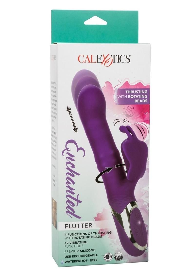 ENCHANTED FLUFFER RECHARGEABLE DUAL ACTION VIBRATOR