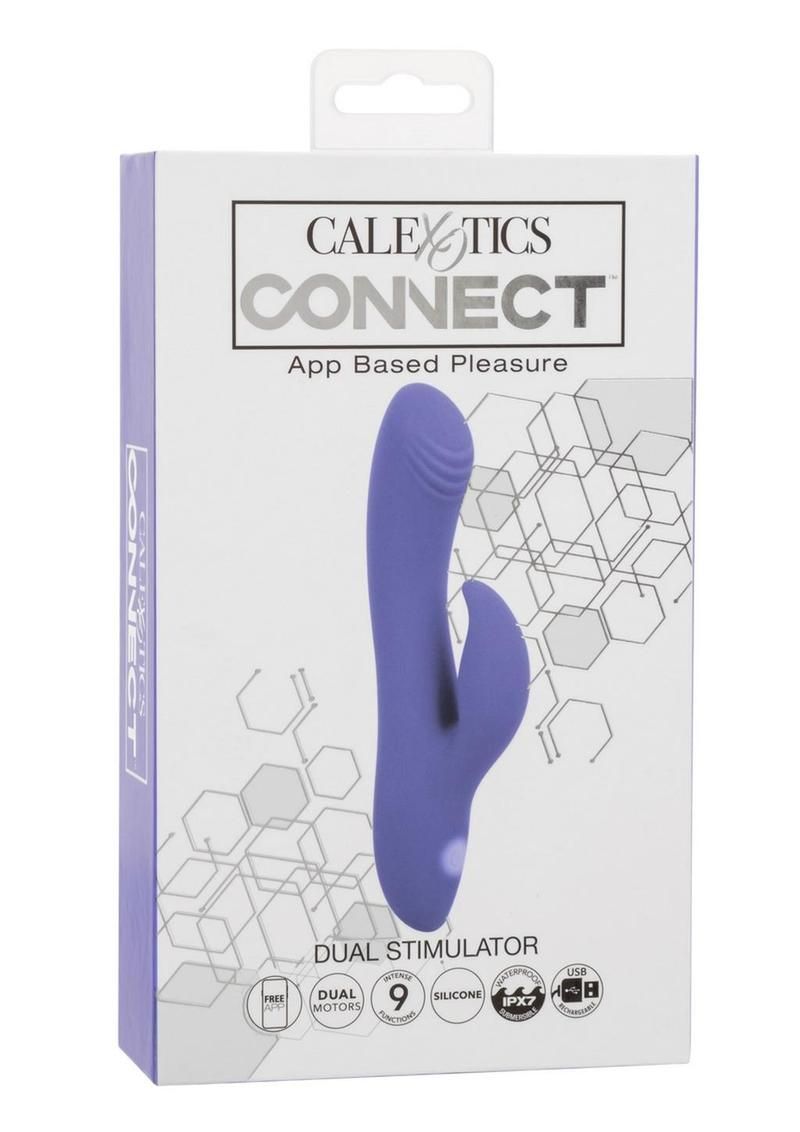 CAL EXOTICS CONNECT APP BASED SILICONE DUAL STIMULATOR