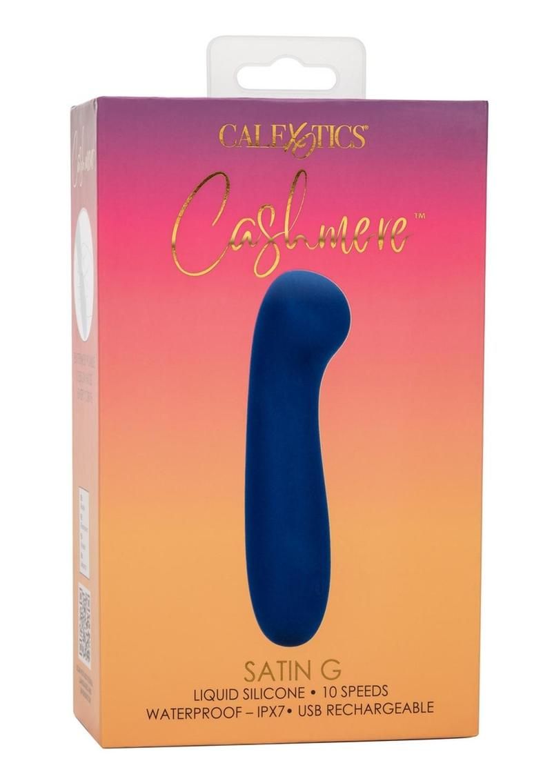 CASHMERE SATIN G RECHARGEABLE SILICONE MASSAGER