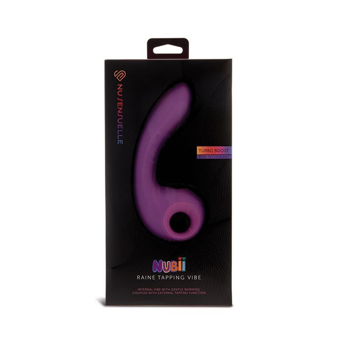 NU SENSUELLE RAINE NUBII TAPPING VIBE WITH TURBO BOOST & WARMING