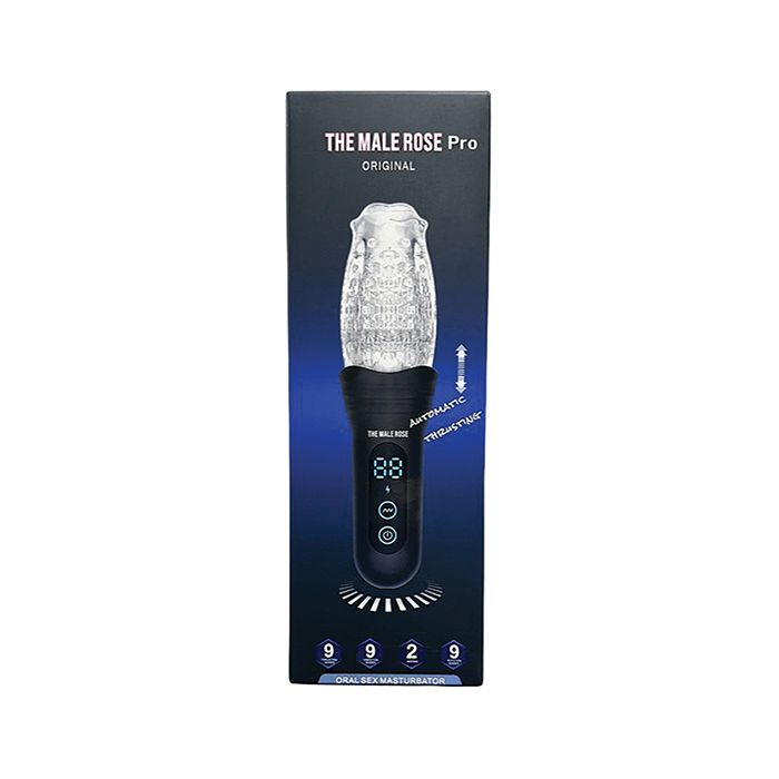MALE ROSE PRO THRUSTING ROTATING & VIBRATING 3D MASTURBATOR