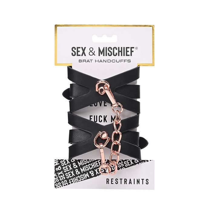 SEX & MISCHIEF BRAT HANDCUFFS