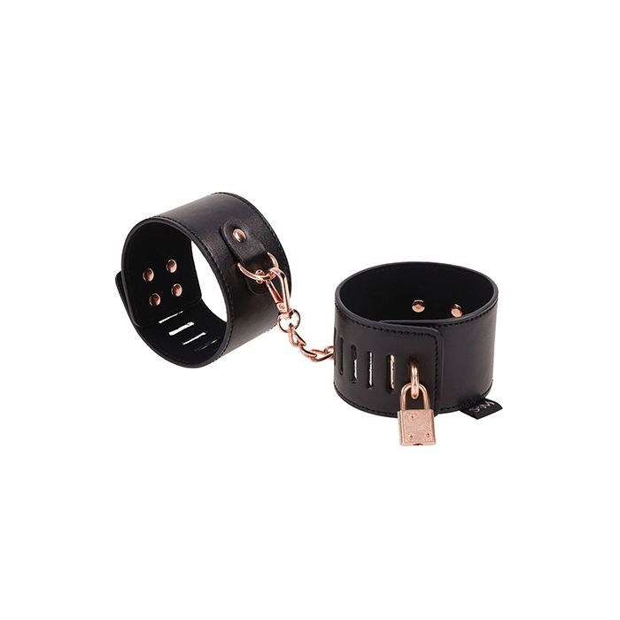 SEX & MISCHIEF BRAT LOCKING  HANDCUFFS