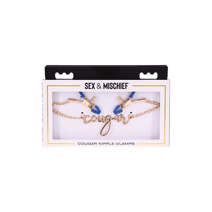 SEX & MISCHIEF COUGAR NIPPLE CLAMPS