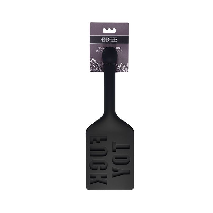 EDGE FUCK TOY SILICONE PADDLE