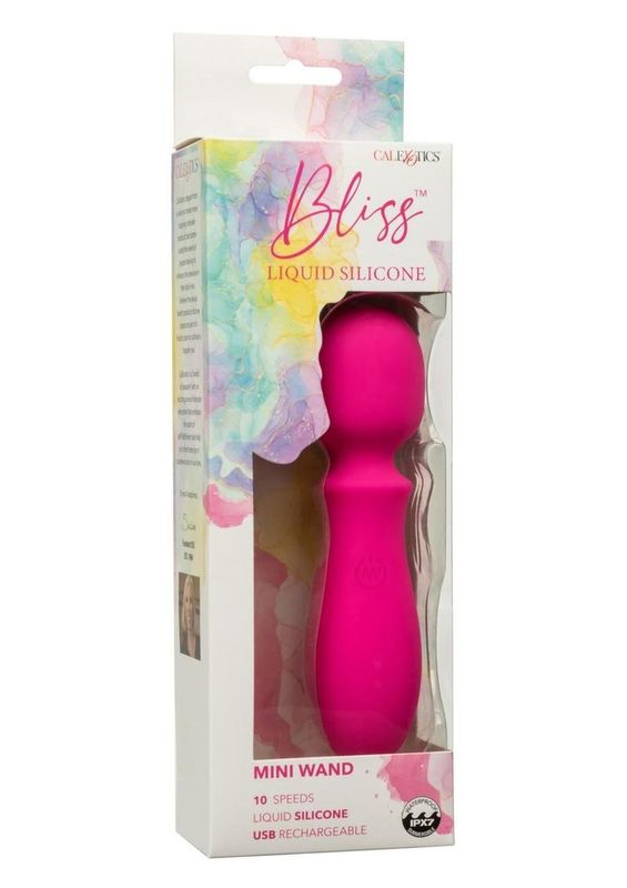 BLISS LIQUID SILICONE MINI WAND PINK