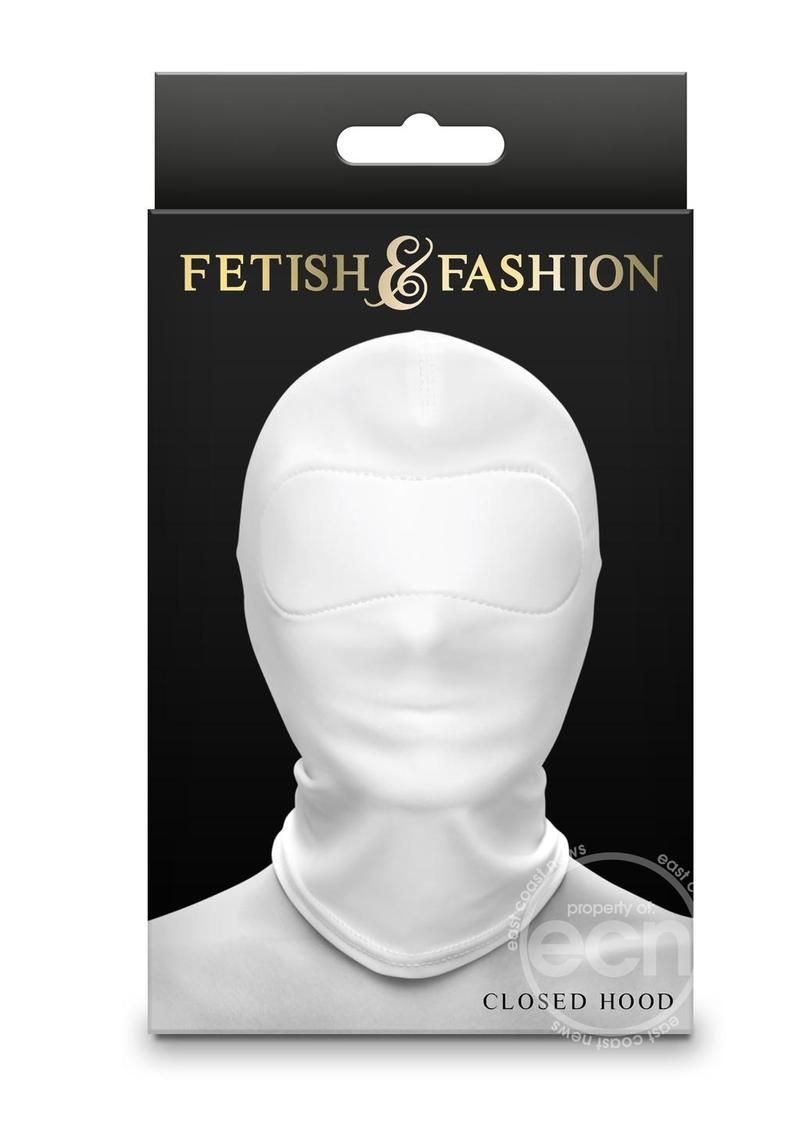 FETISH & FASHION CLOSED HOOD, Color: WHITE