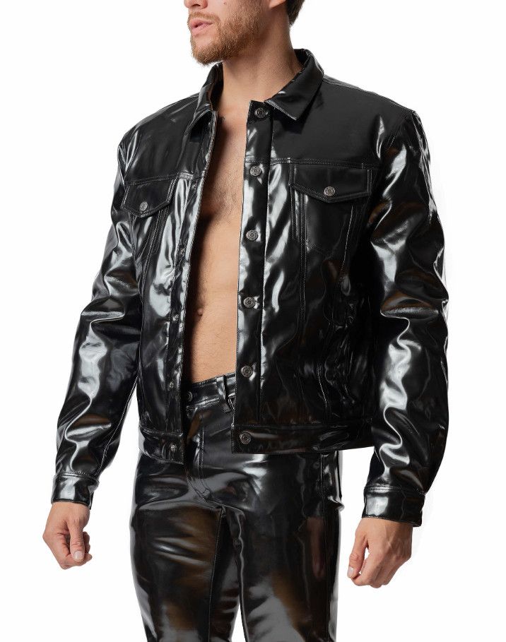 NASTY PIG PETROL JACKET OIL SLICK, Size: SMALL