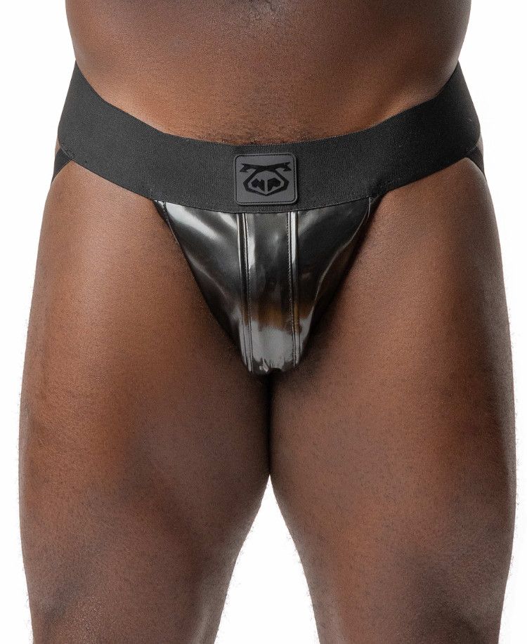 NASTY PIG PETROL JOCK STRAP OIL SLICK, Size: SMALL