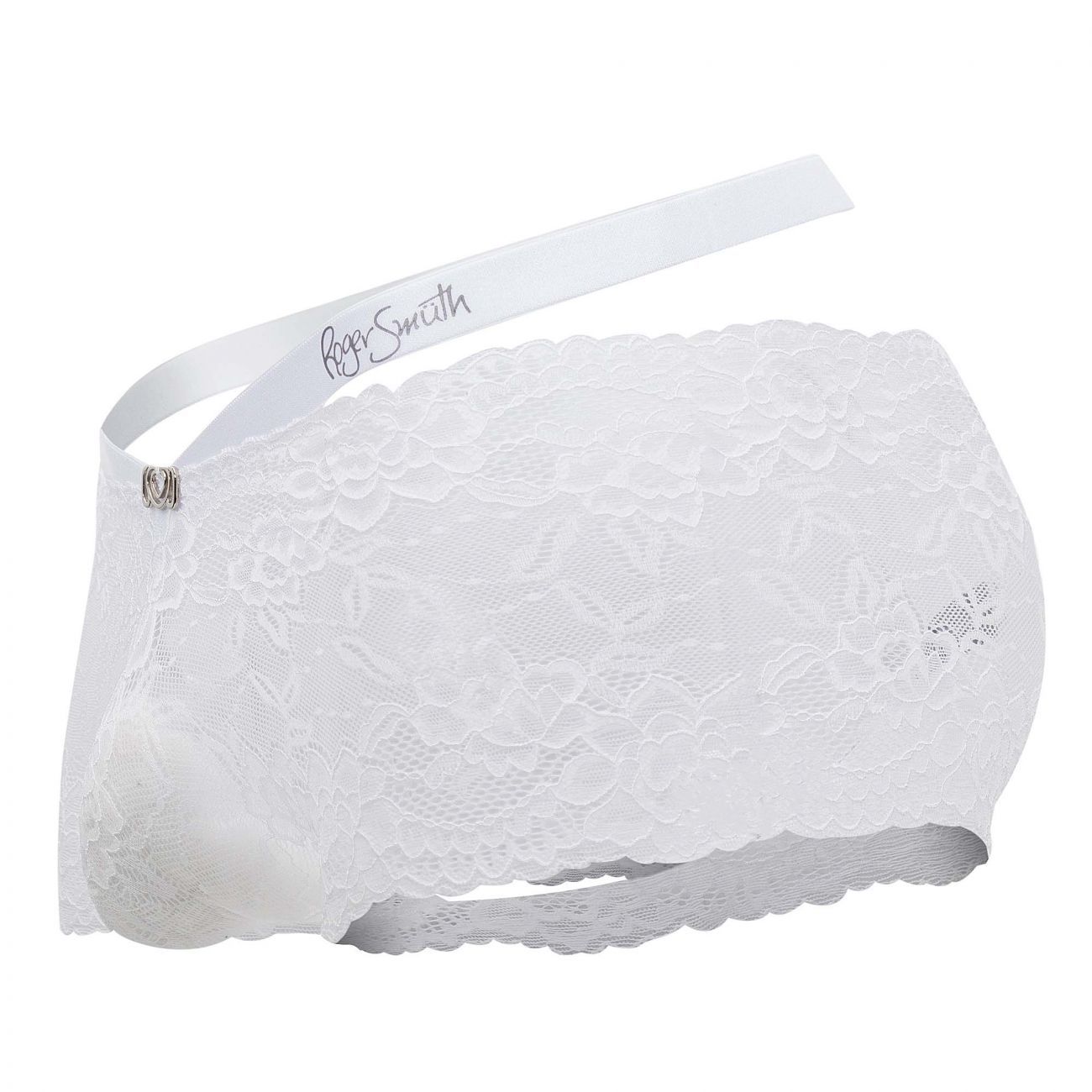 ROGER SMUTH RS047 TRUNKS WHITE, Size: SMALL
