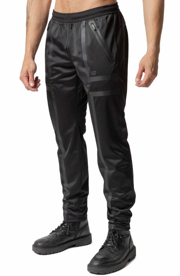 NASTY PIG CREW TRACK PANT BLACK, Size: SMALL