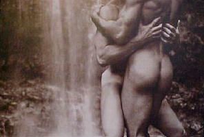 POSTER - Tom Bianchi: EMBRACE ABOVE SEVEN SACRED POOLS