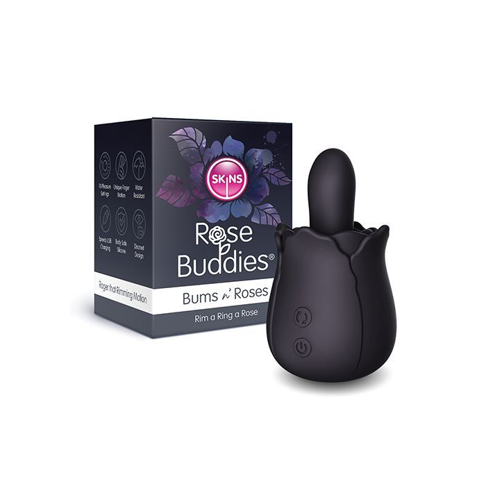 SKINS ROSE BUDDIES BUMS N ROSES BLACK