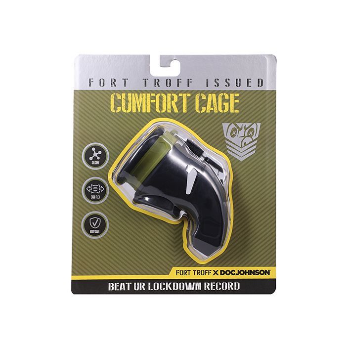 FORT TROFF CUMFORT CAGE CHASTITY CAGE BLACK