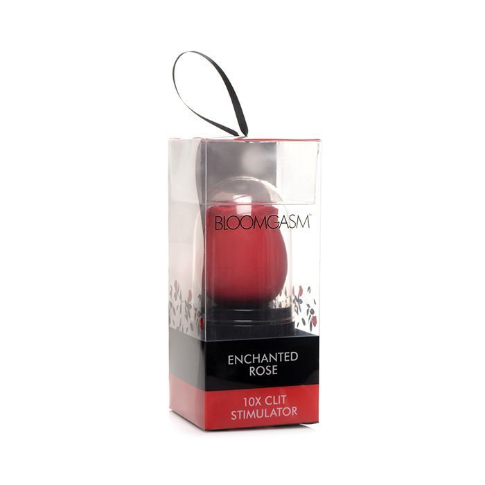 INMI BLOOMGASM ENCHANTED RED ROSE 10X CLITORAL STIMULATOR  WITH CASE